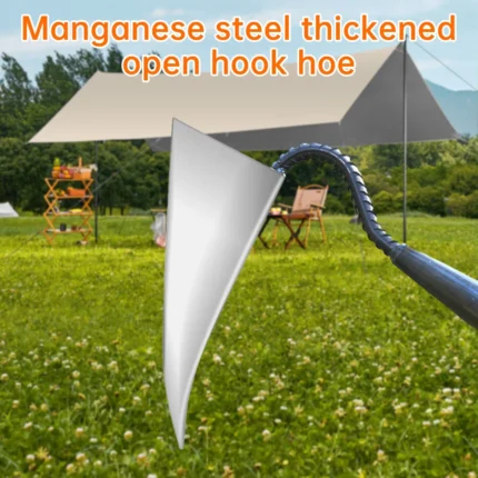 Farm Tools Hoes Household Vegetable Planting Triangle Furrow Hoe Small Tip Hoe Agricultural Land Turning Loose Soil Triangle Hoe